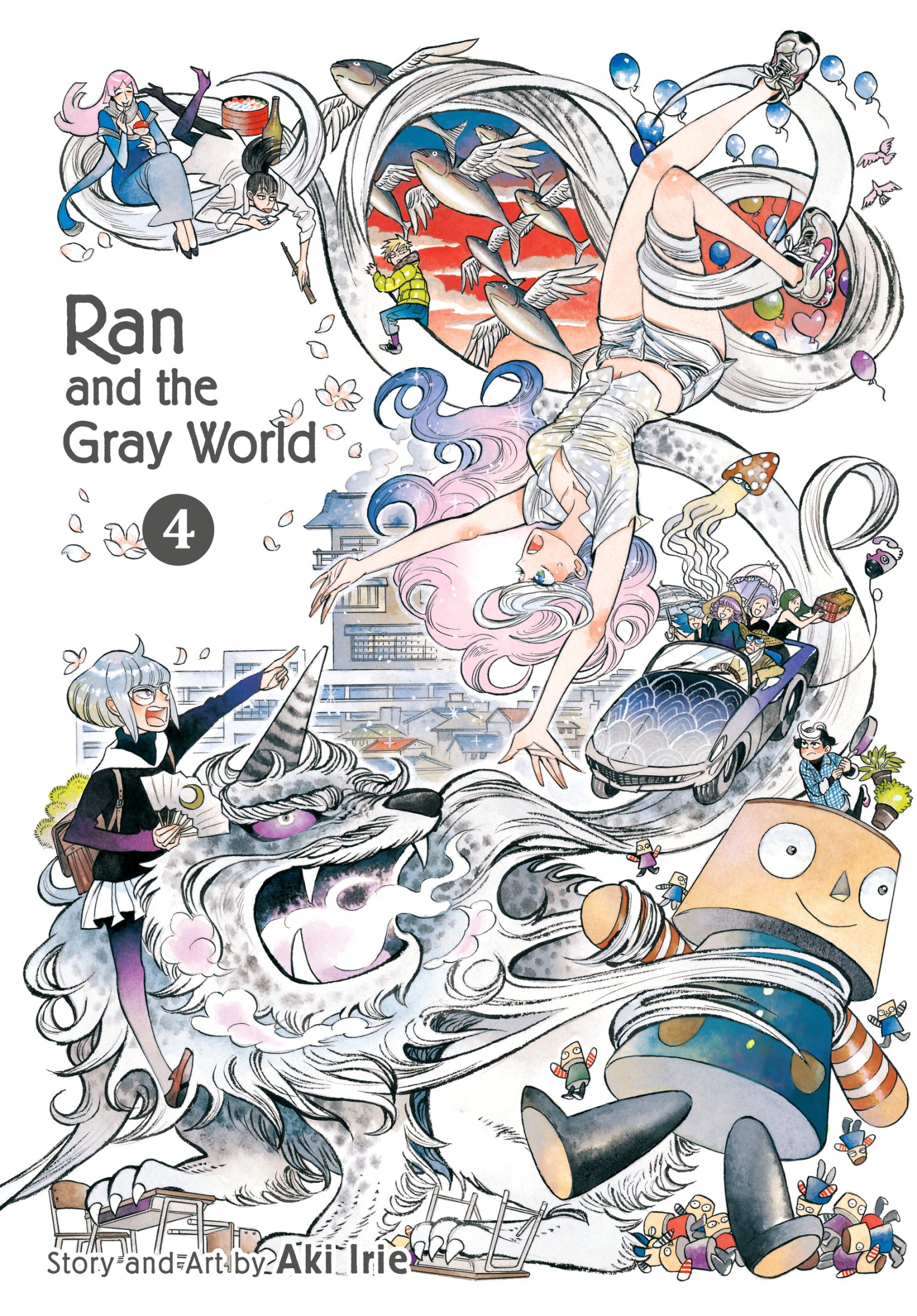 ran and the gray world, vol. 4